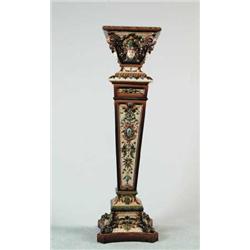 SENSATIONAL MAJOLICA RORSTRAND PEDESTAL