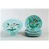 Image 1 : SEVEN PIECE MAJOLICA DESERT SET BY VILLROY & BACH