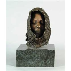 WARREN “GUS” SWANSON (American, 1920-2002) WOMAN IN MUFFLED SCARF