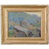 Image 1 : GEORGE LOFTUS NOYES (American, 1864-1951) ROCKY HILLSIDE