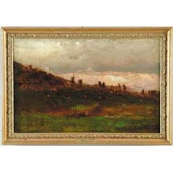 ARTHUR B. PARTON (American, 1842-1914) “AFTER THE HARVEST”