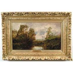 JOSEPH JEFFERSON IV (American, 1829-1905) Á STUDY IN FLORIDA”