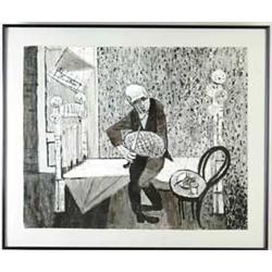 GREGORIO PRESTOPINO (American, 1907-1984) “A SLICE OF BREAD