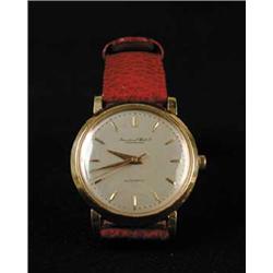 GOLD MAN’S WRISTWATCH BY INTERNATIONAL WATCH CO. (Schaffhausen)