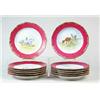 Image 1 : SET OF TWELVE DECORATED FISH AND GAME PLATES