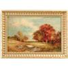 Image 1 : W.H.G (American, Early 20th Century) FALL LANDSCAPE