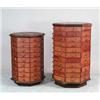 Image 1 : TWO MULTI-DRAWER REVOLVING COUNTRY STORE PARTS CABINETS