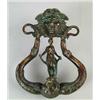 Image 1 : GOOD FIGURAL BRONZE DOOR KNOCKER