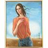 Image 1 : MARGARET D.H. KEANE (American, 1927-) “WIND-SAND-OIL”