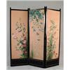 Image 1 : HAND PAINTED THREE FOLD SCREEN