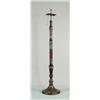 Image 1 : ORIENTAL BRONZE AND CLOISONNÉ FLOOR LAMP