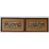 Image 1 : TWO FRAMED STEVENSGRAPHS
