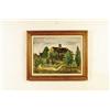 Image 1 : ATTRIBUTED BERNARD KARFOIL (American 1886-1952) HOUSE PORTRAIT