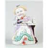 Image 1 : SCARCE FIGURAL STAFFORDSHIRE TOBACCO HUMIDOR