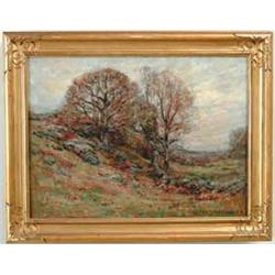 HENRY COOKE WHITE (American, 1861-1952) “AUMTUMN-LYME, CONN”