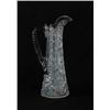 Image 1 : FINE TALL CUT GLASS CHAMPAGNE PITCHER