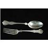 Image 1 : FIFTEEN PIECES OF GORHAM STERLING IN “OLD KING” PATTERN