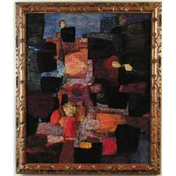 HUGO LUTZ (American, 1926-) “ABSTRACTION”