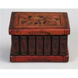 INTERESTING CARVED MYSTERY BOX