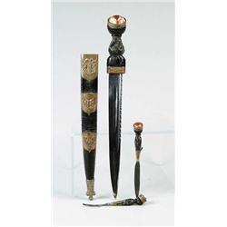 FINE THREE PART SCOTTISH DIRK
