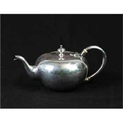 ENGLISH SHEFFIELD PLATED TEAPOT