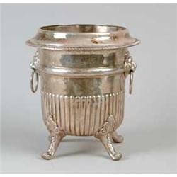 SILVER PLATED TWO PART WINE COOLER