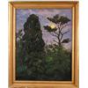 Image 1 : FRANK HERMANN (American, 1866-1942) EVENING LANDSCAPE