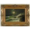 Image 1 : T. MITCHELL (American/Canadian, 19th/20th Century) MOONLIT SEASCAPE