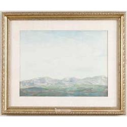 WILSON IRVINE (American, 1869-1936) “THE WHITE MOUNTAINS”