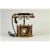 Image 1 : FRENCH STYLE BRASS PHONE