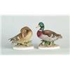 Image 1 : PAIR OF PORCELAIN DUCK FIGURINES