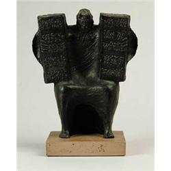 MOSES WITH TABLET SCULPTURE SIGNED MACRI