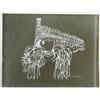 Image 1 : BEN SHAHN (American, 1898-1969) SIGNED PRINT; MAN WITH MUSICAL INSTRUMENT
