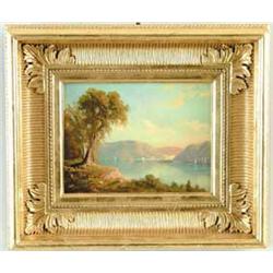 GEORGE EDWARD CANDEE (American, 1837-1907) LAKE GEORGE, NEW YORK