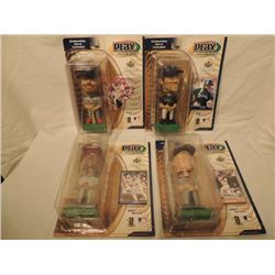 4 UPPER DECK BOBBLEHEADS SOSA RIPKEN MCGWIRE MORE