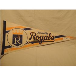 VINTAGE KANSAS CITY ROYALS BASEBALL PENNANT
