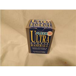 1991 FLEER ULTRA UPDATE STICKER CARD SET