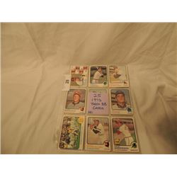 28 1973 TOPPS BASEBALL CARDS AS SHOWN