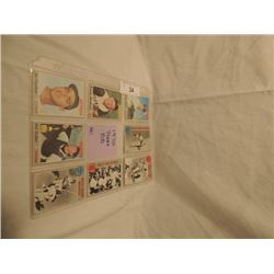 8 1970 TOPPS BASEBALL CARDS AS SHOWN.