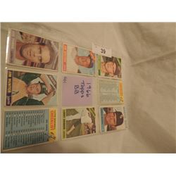 8 1966 TOPPS BASEBALL CARDS AS SHOWN.
