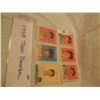 Image 1 : 6 1958 TOPPS BASEBALL CARDS AS SHOWN