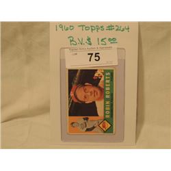 1960 TOPPS #264 ROBIN ROBERTS BASEBALL CARD