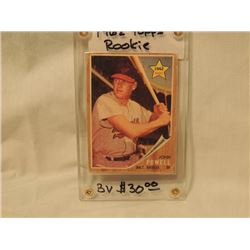 1962 TOPPS JOHN POWELL ROOKIE BASEBALL CARD