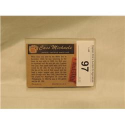 1955 BOWMAN #85 CASS MICHAELS BASEBALL CARD