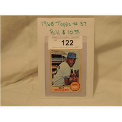 1968 TOPPS #37 BILLY WILLIAMS BASEBALL CARD