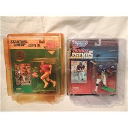 2 STARTING LINEUPS MONTANA PAYTON NIB