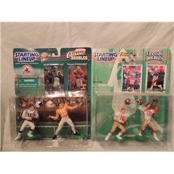 5 STARTING LINEUP CLASSIC DOUBLES FIGURES NIB