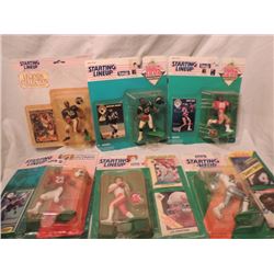 12 STARTING LINEUP FOOTBALL FIGURES NIB