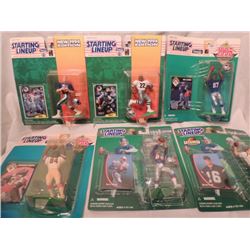 12 STARTING LINEUP FOOTBALL FIGURES NIB