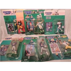 12 STARTING LINEUP FOOTBALL FIGURES NIB
